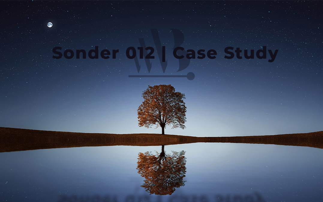 Sonder 012 | Case Study