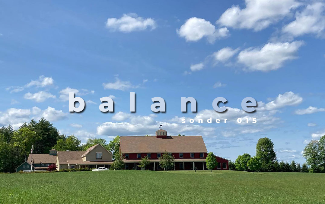 sonder 015 | balance